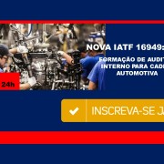 IATF 16949:2016 – Formação de Auditor Interno